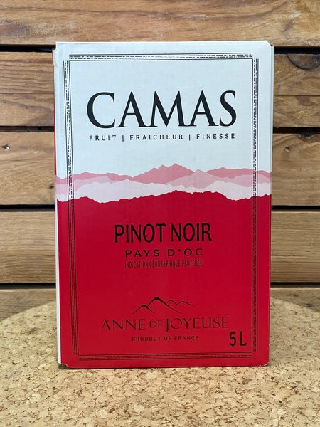 Bag in Box Rouge Pinot Noir Camas 5L
