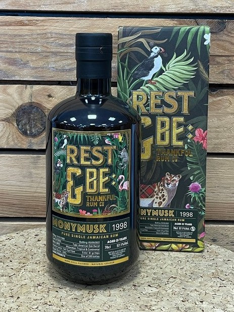 Rhum Rest and Be Thankful 1998 Monymusk 23 ans