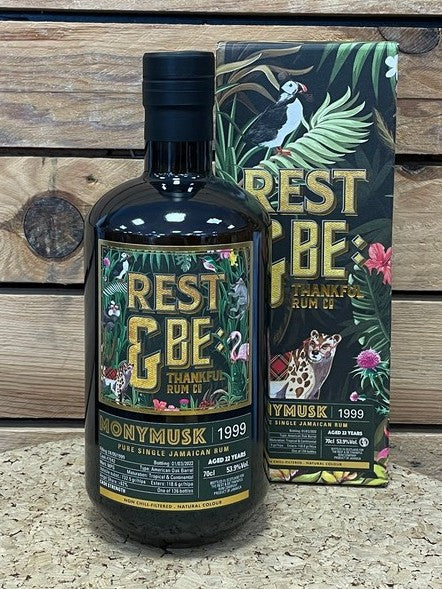 Rhum Rest and Be Thankful 1999 Monymusk 22 ans