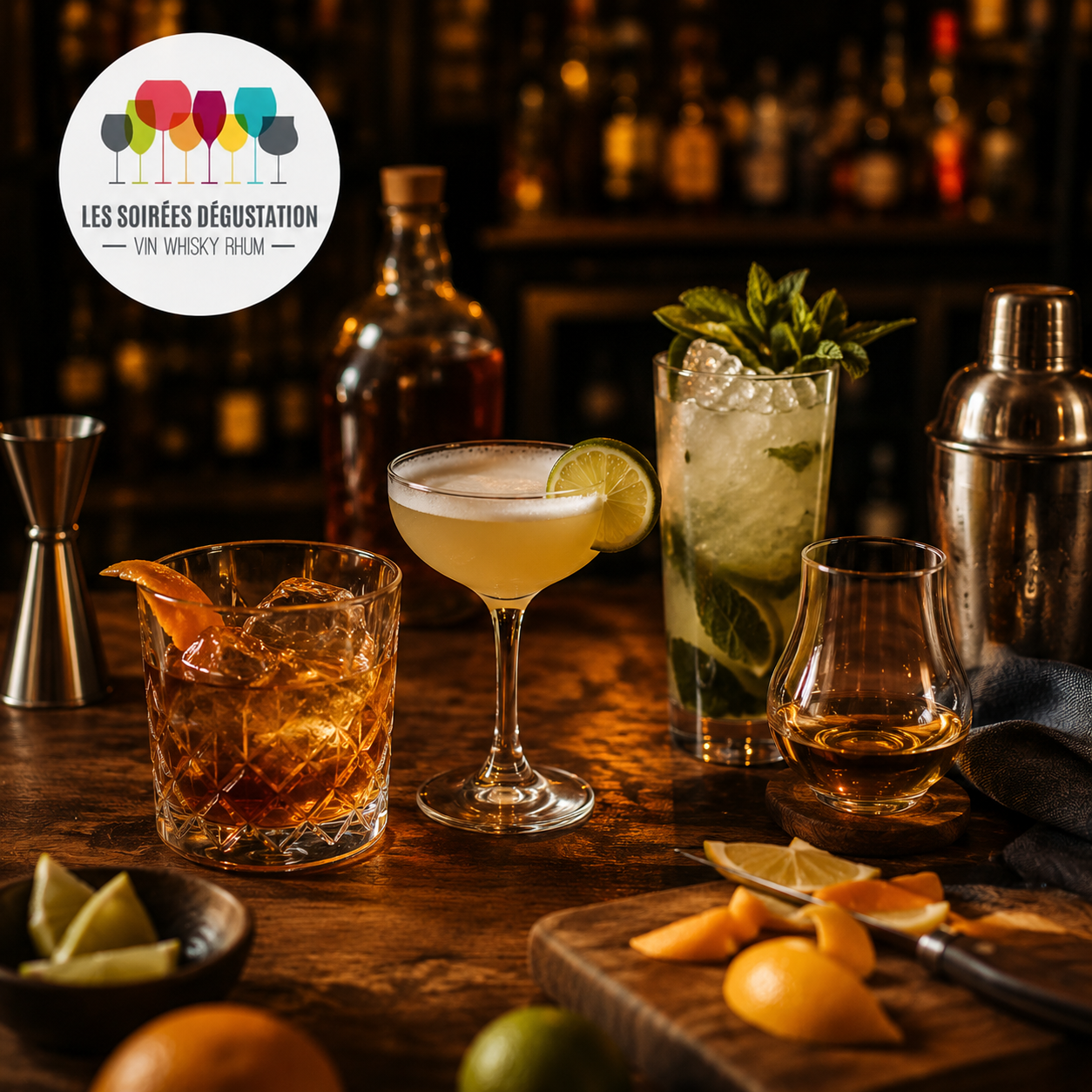 Soirée Rhum "Rhum et Cocktail" le 10/07/26 à 19h15