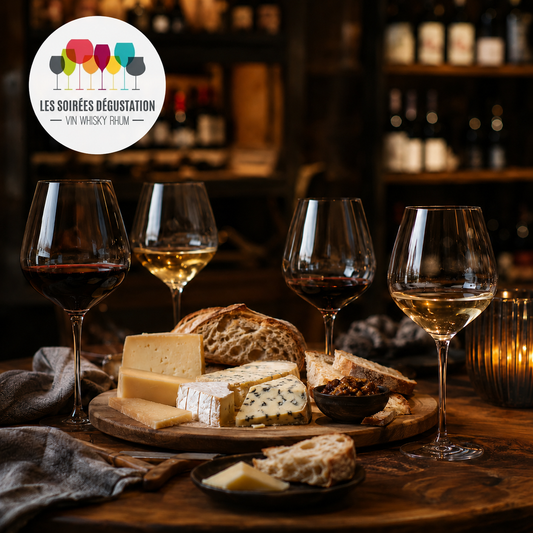 Soirée Œnologique "Vins et Fromages" le 12/06/26 à 19h15
