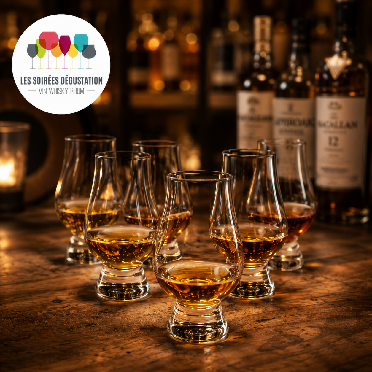 Soirée Whisky "Les nouvelles distilleries écossaises" le 07/08/26 à 19h15