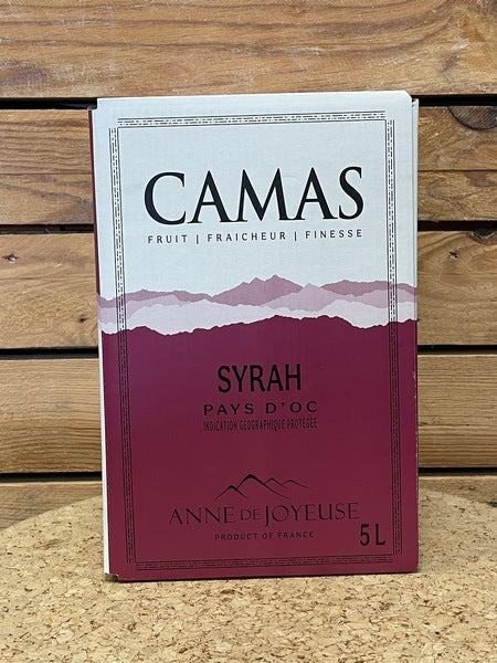 Bag in Box Rouge Syrah Camas 5L