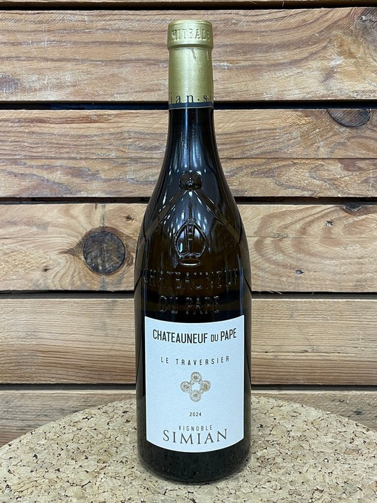 Châteauneuf du Pape blanc le Traversier 2024 Simian