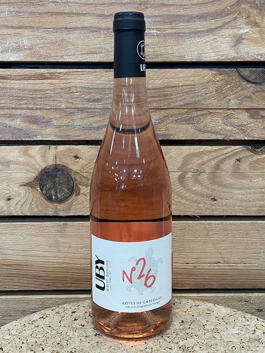 Cotes de Gascogne Uby n°26 rosé byo