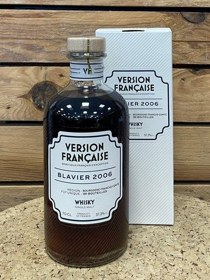 Whisky Version Française Blavier 2006 Macvin cask