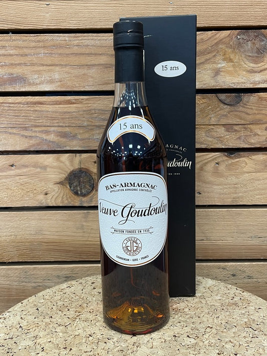 Bas Armagnac Veuve Goudoulin 15 ans