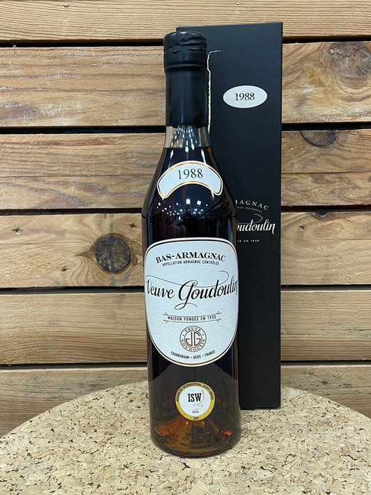 Bas Armagnac Veuve Goudoulin 1988